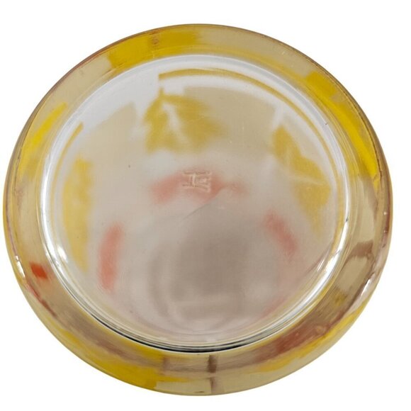 Hazel Atlas Frosted Fall Leaves Large 22 Oz Tumbler Drinking Glasses – Set of 2 - Picture 6 of 17